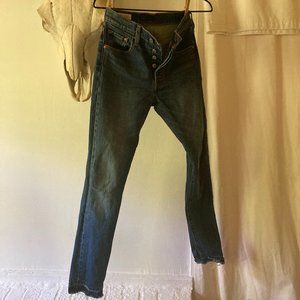 Levi's 501 Skinny Women's Jeans Size W24 L28